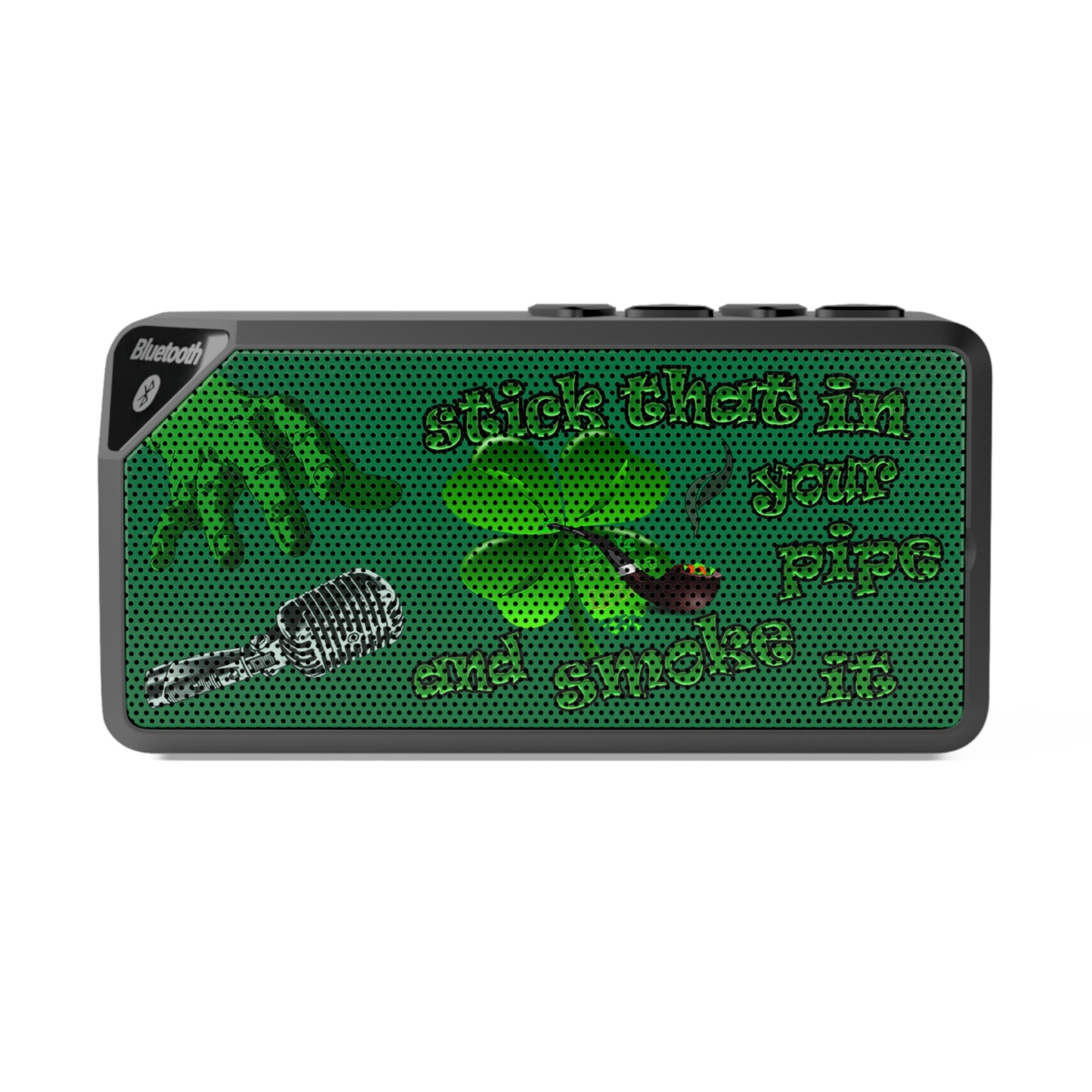 stick that in your pipe and smoke it - Jabba Bluetooth Speaker (dark green)