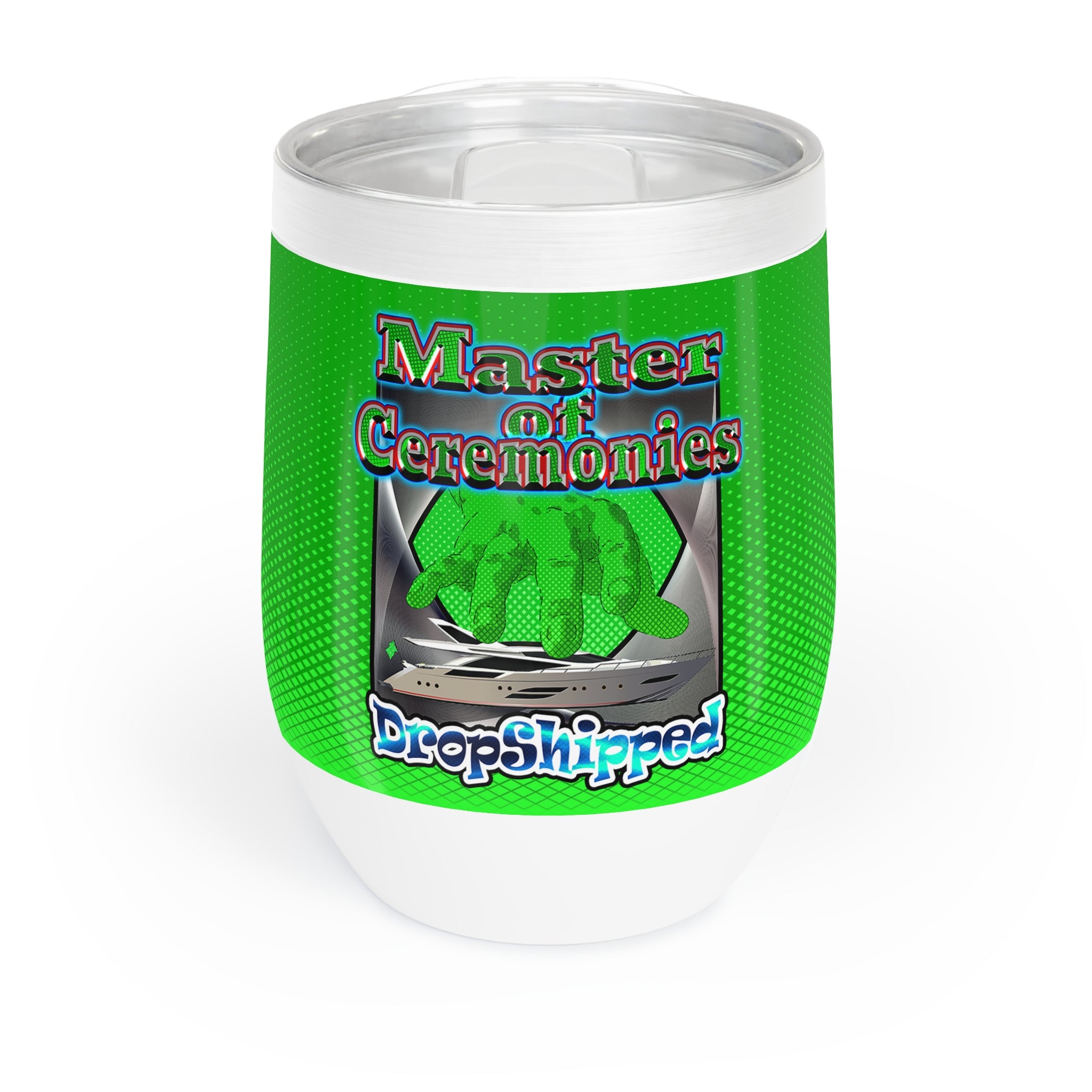 logo - Chill Wine Tumbler (logo green)
