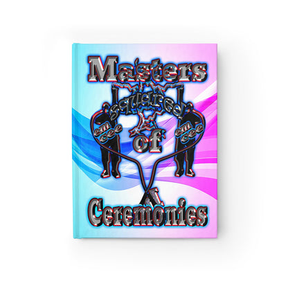 em cee squared - journal-lined (light blue-pink wave)