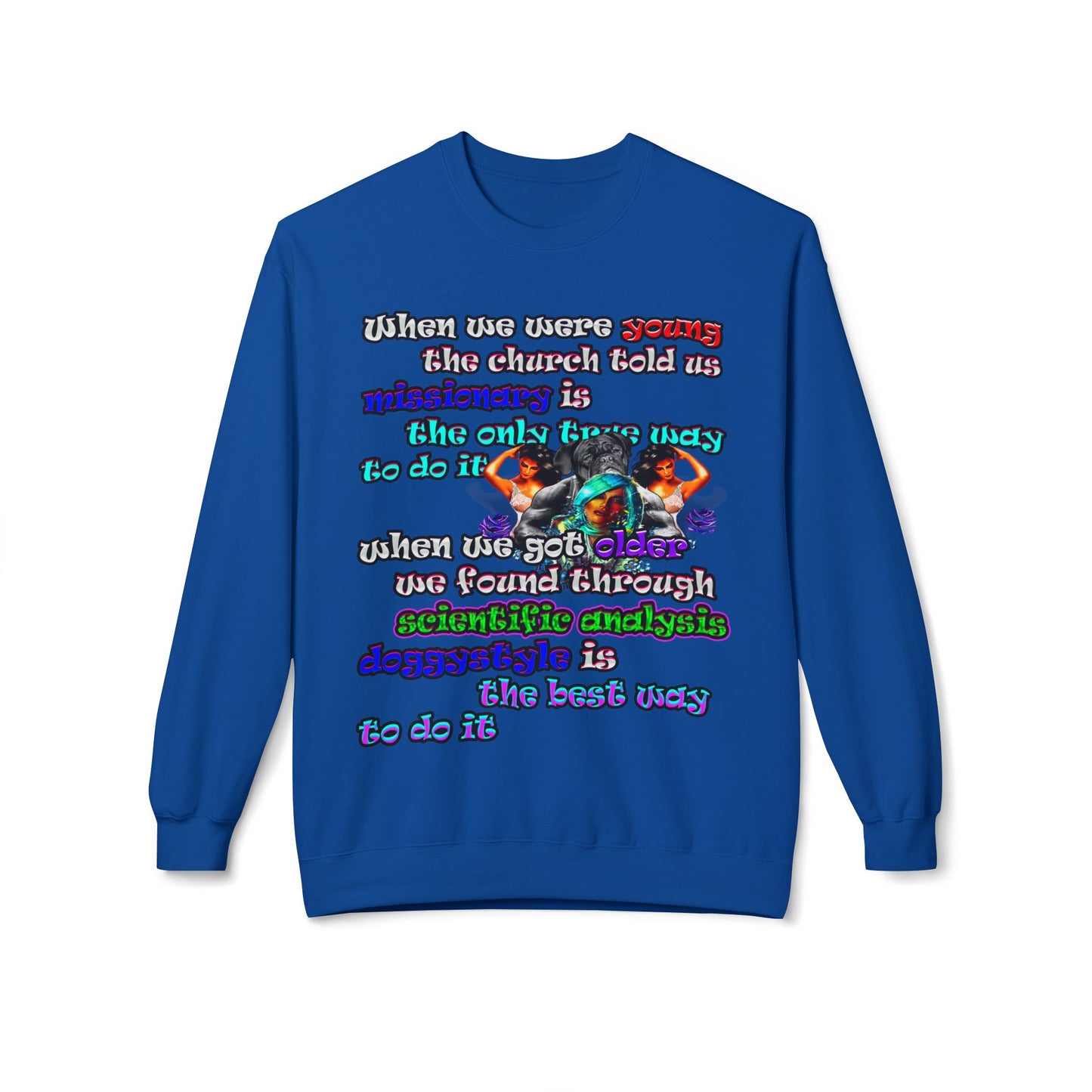 doggystyle - Unisex Midweight Softstyle Fleece Crewneck Sweatshirt