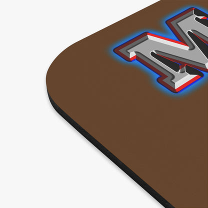 em cee squared - Mouse Pad (Rectangle) (brown)