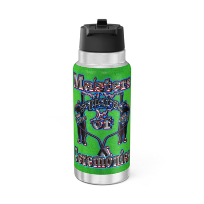 em cee squared - Gator Tumbler, 32oz (green turf)
