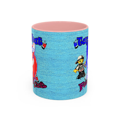 tag that - Accent Mug (faded blue)