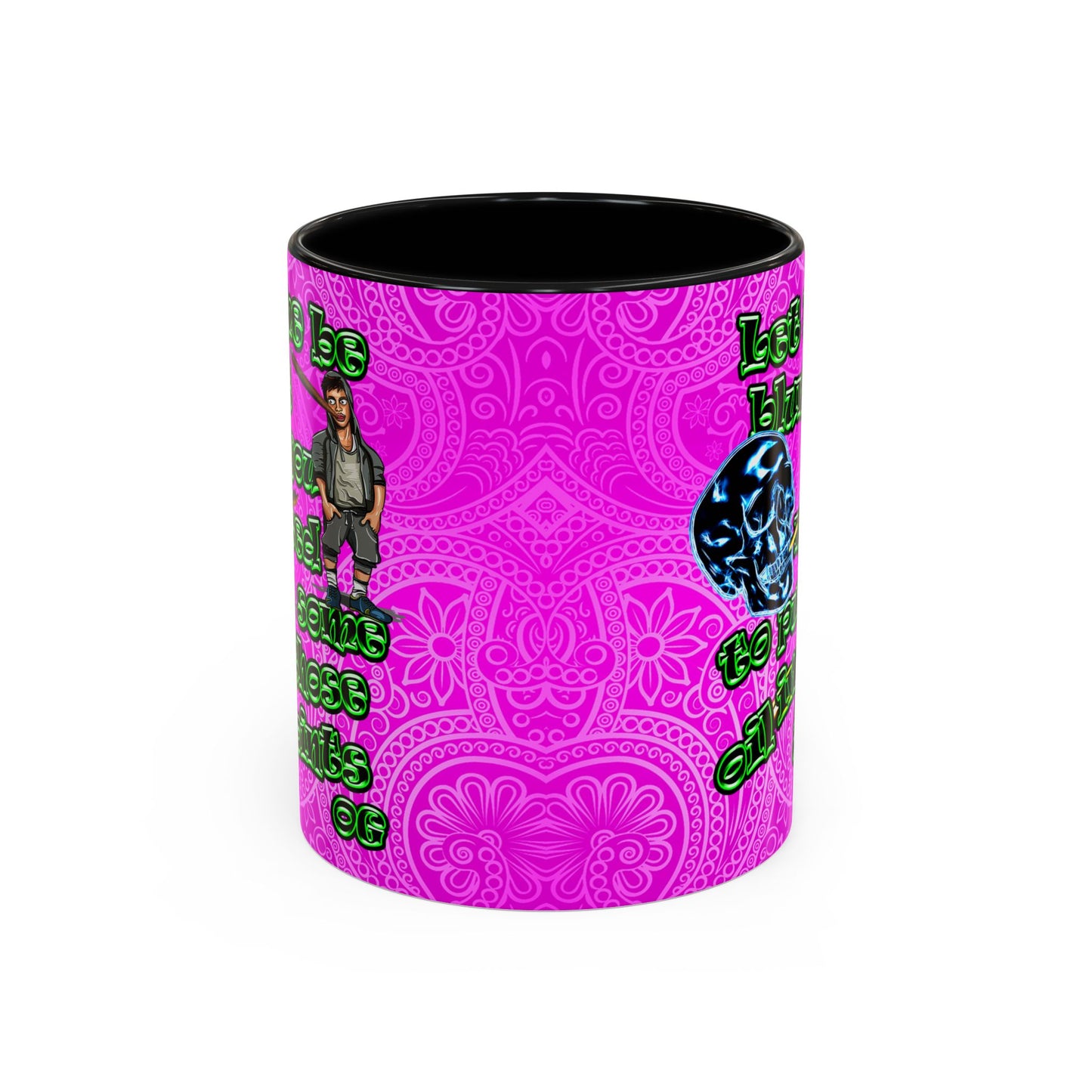 og - Accent Mug (pink swirl)