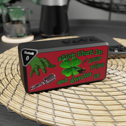 stick that in your pipe and smoke it - Jabba Bluetooth Speaker (dark red)