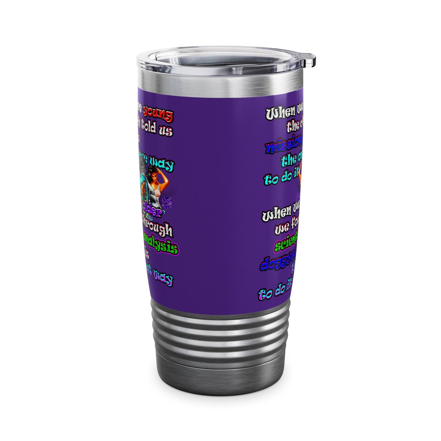doggystyle - Ringneck Tumbler, 20oz (purple)