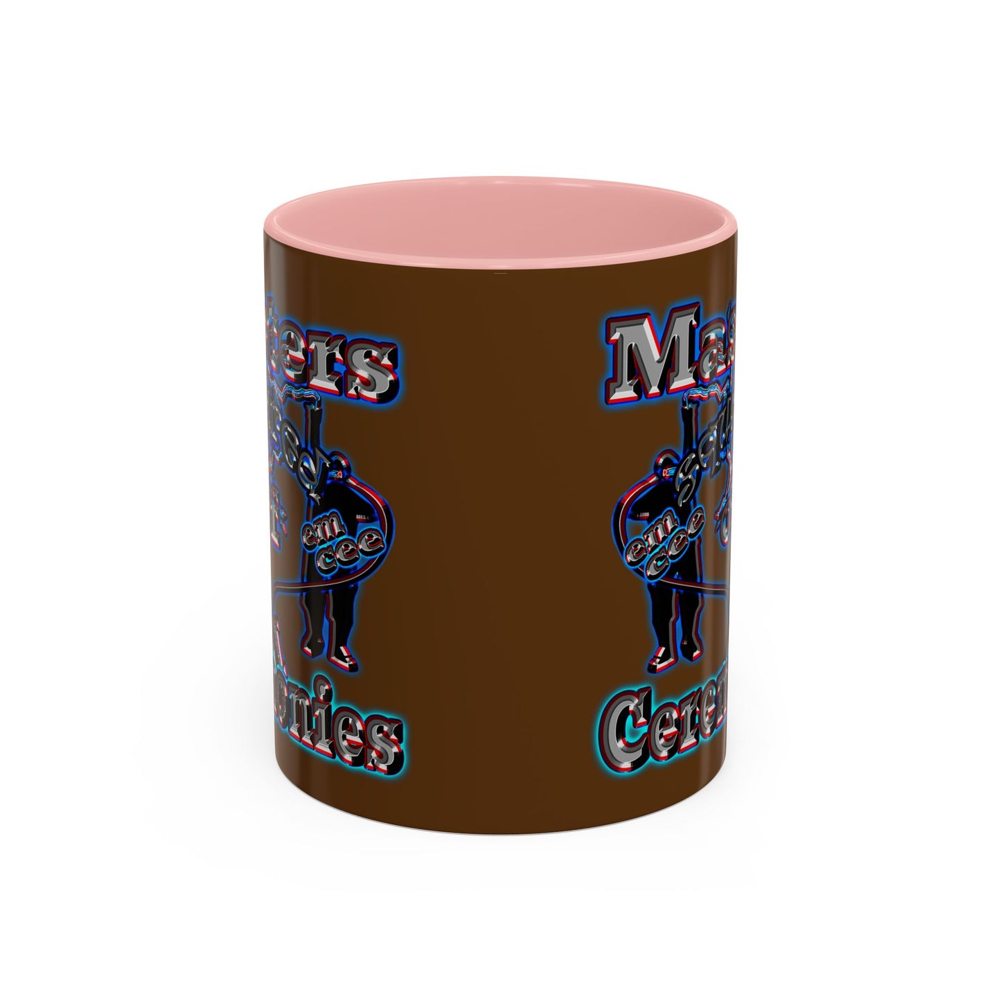 em cee squared - Accent Mug (brown)