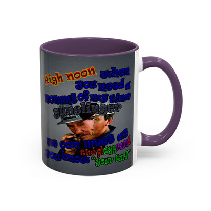 high noon - Accent Mug (grey-light grey)