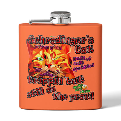 schrodinger's cat - Stainless Steel Flask