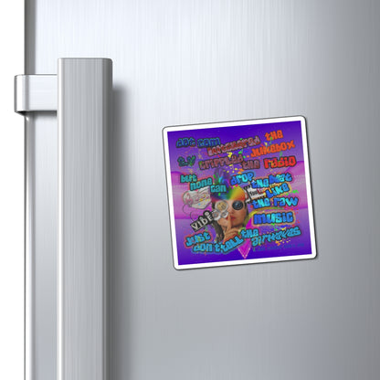 drop the beat - Magnets - (purple-pink wave)