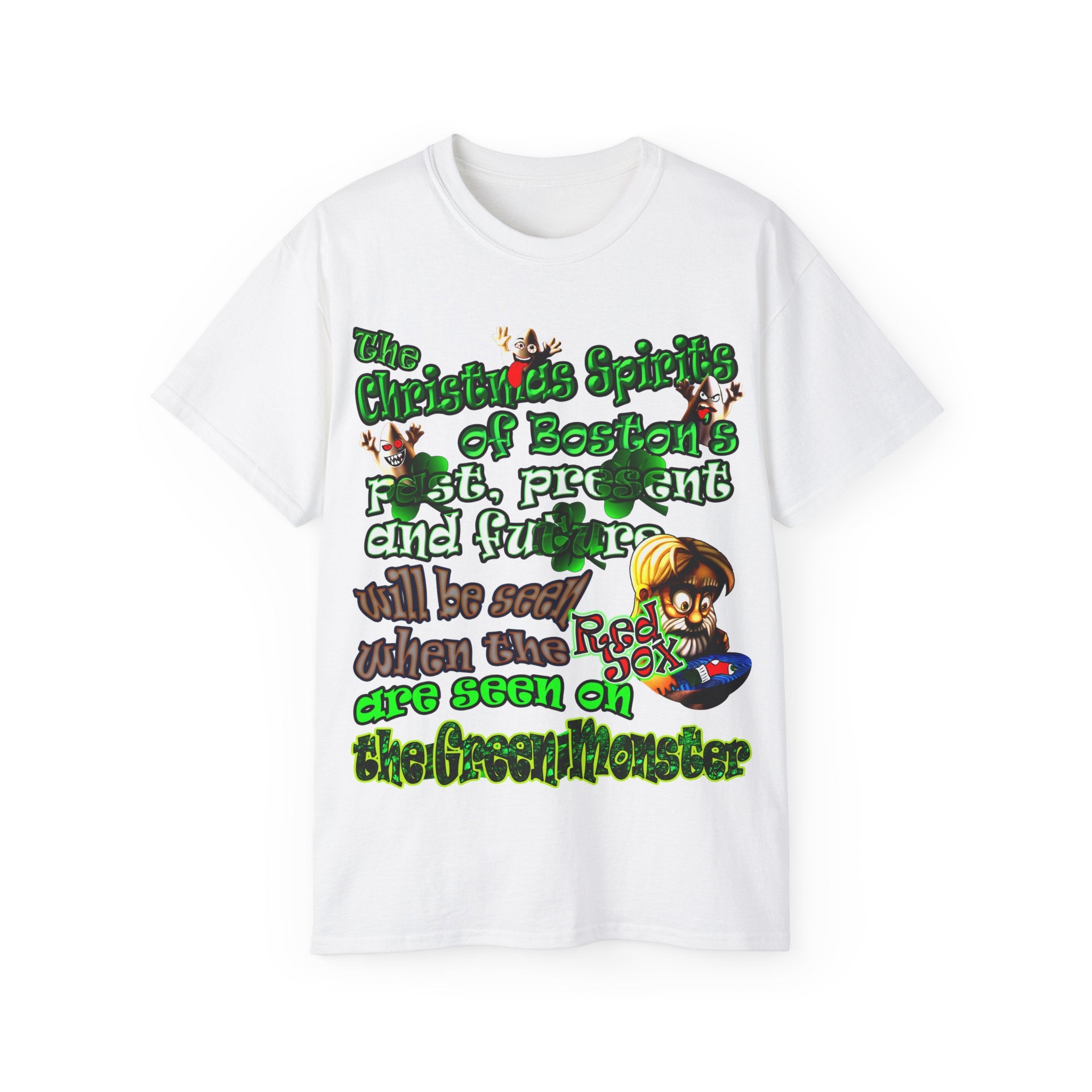 christmas spirits of boston - Unisex Ultra Cotton Tee