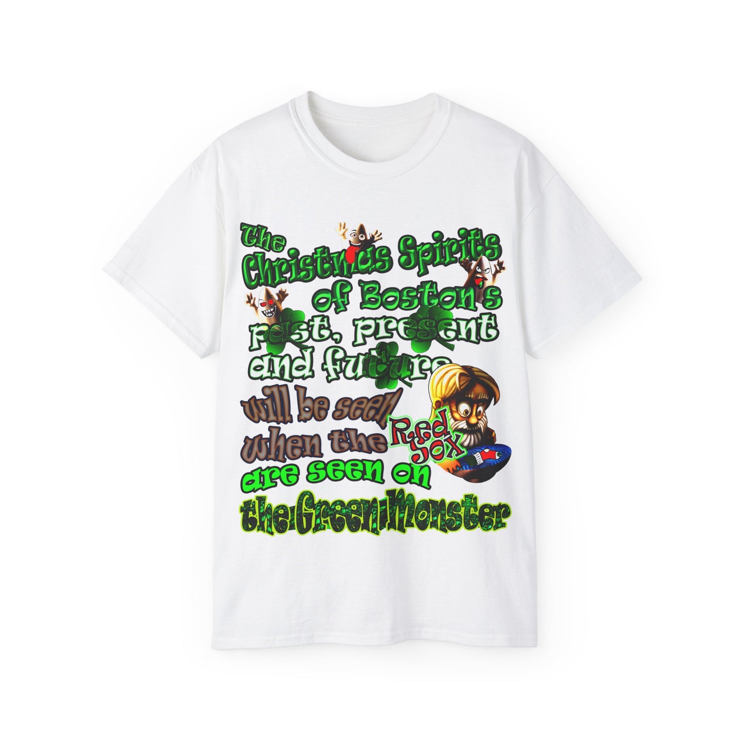 christmas spirits of boston - Unisex Ultra Cotton Tee