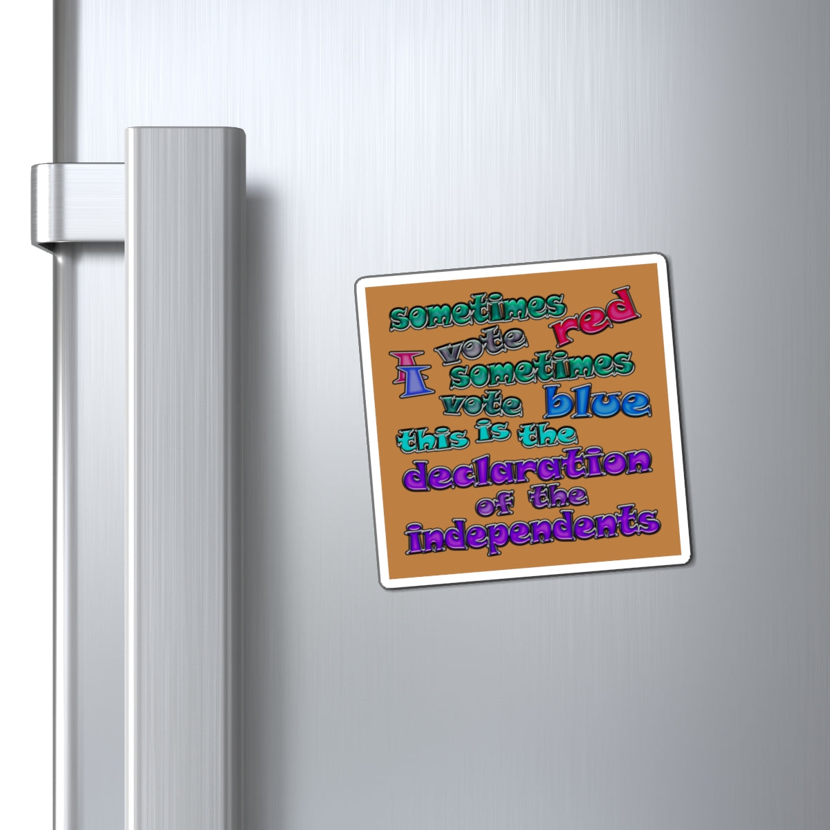 declaration of the independents - Magnets - (light brown)