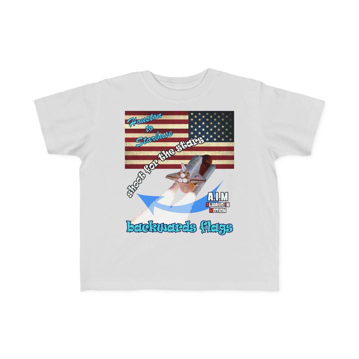 shoot for the stars - Toddler's Fine Jersey Tee