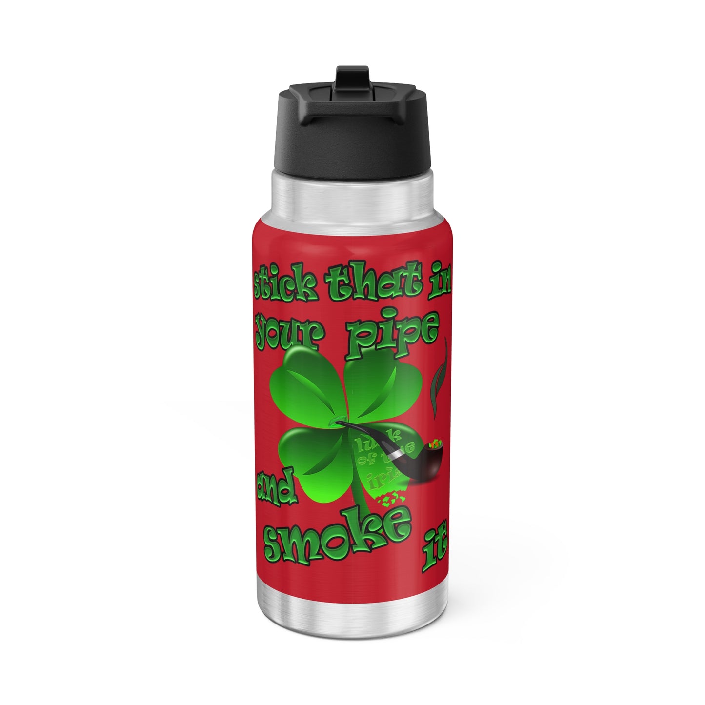 celtics logo - Gator Tumbler, 32oz (dark red)