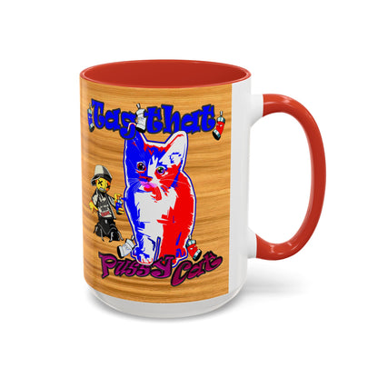 tag that - Accent Mug (butterscotch wood finish)