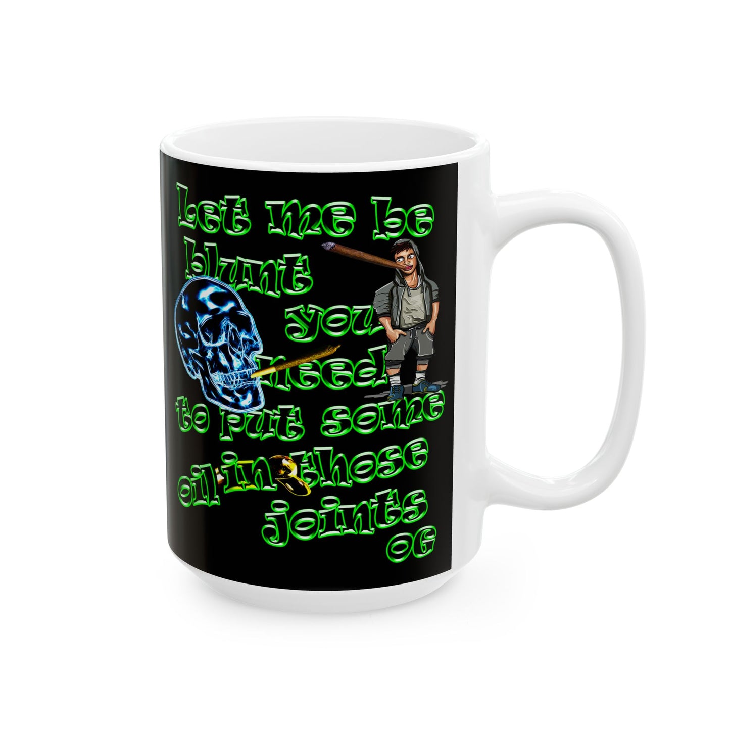 og - White Mug (black)