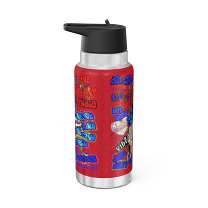 drop the beat - Gator Tumbler, 32oz (dark red)