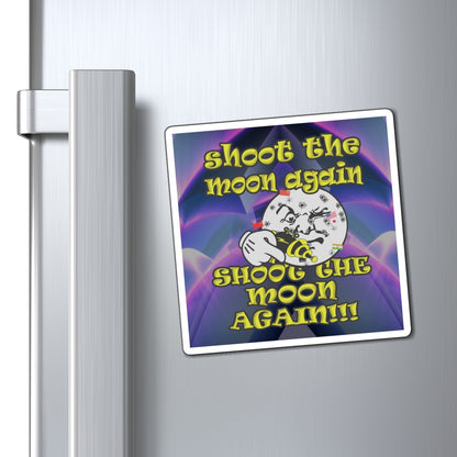 shoot the moon again - Magnets - (grey-pink wave)