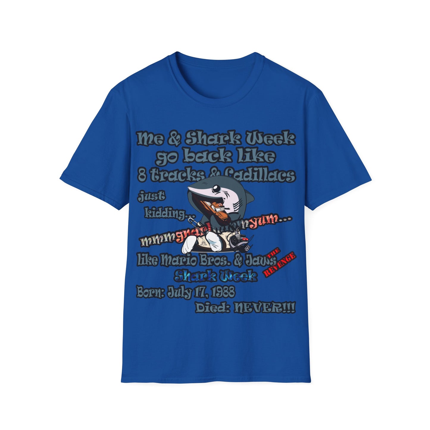 shark week - Unisex Softstyle T-Shirt