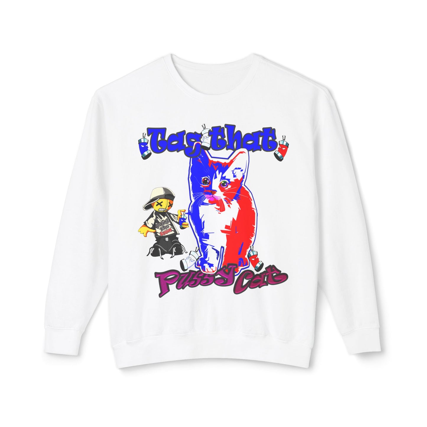 tag that - Unisex Lightweight Crewneck Sweatshirt
