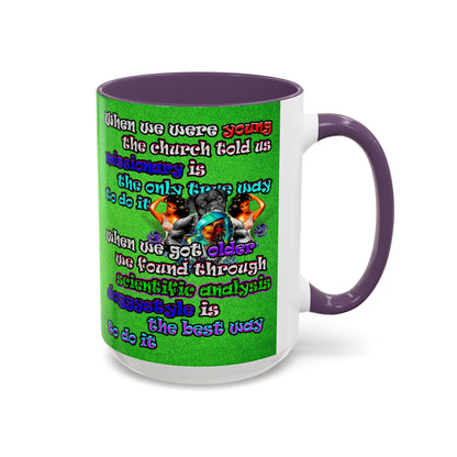 doggystyle - Accent Mug (green turf)