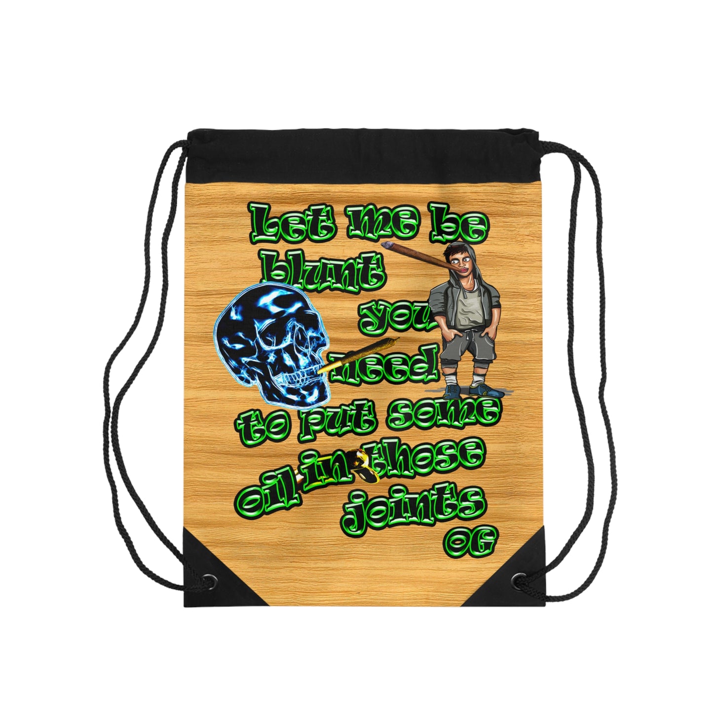 og - Drawstring Bag (butterscotch wood finish)
