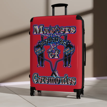 em cee squared - Suitcase (dark red)