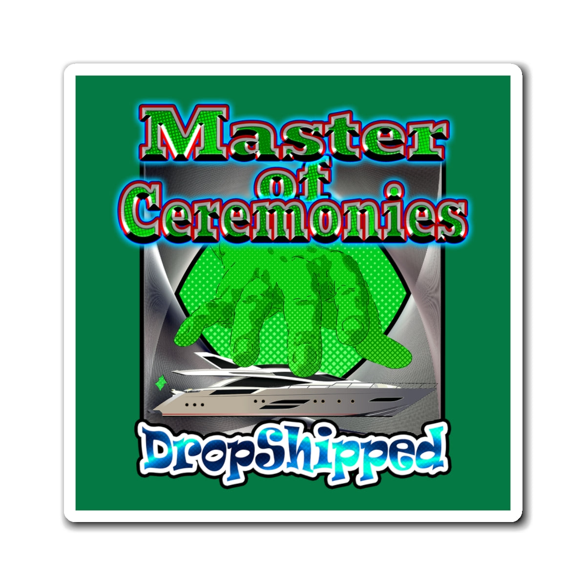 logo - Magnets - (dark green)