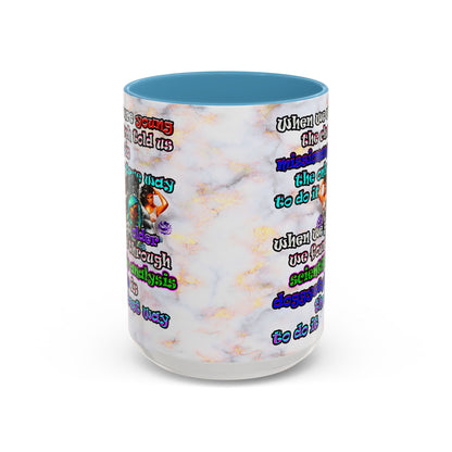 doggystyle - Accent Mug (white marble)