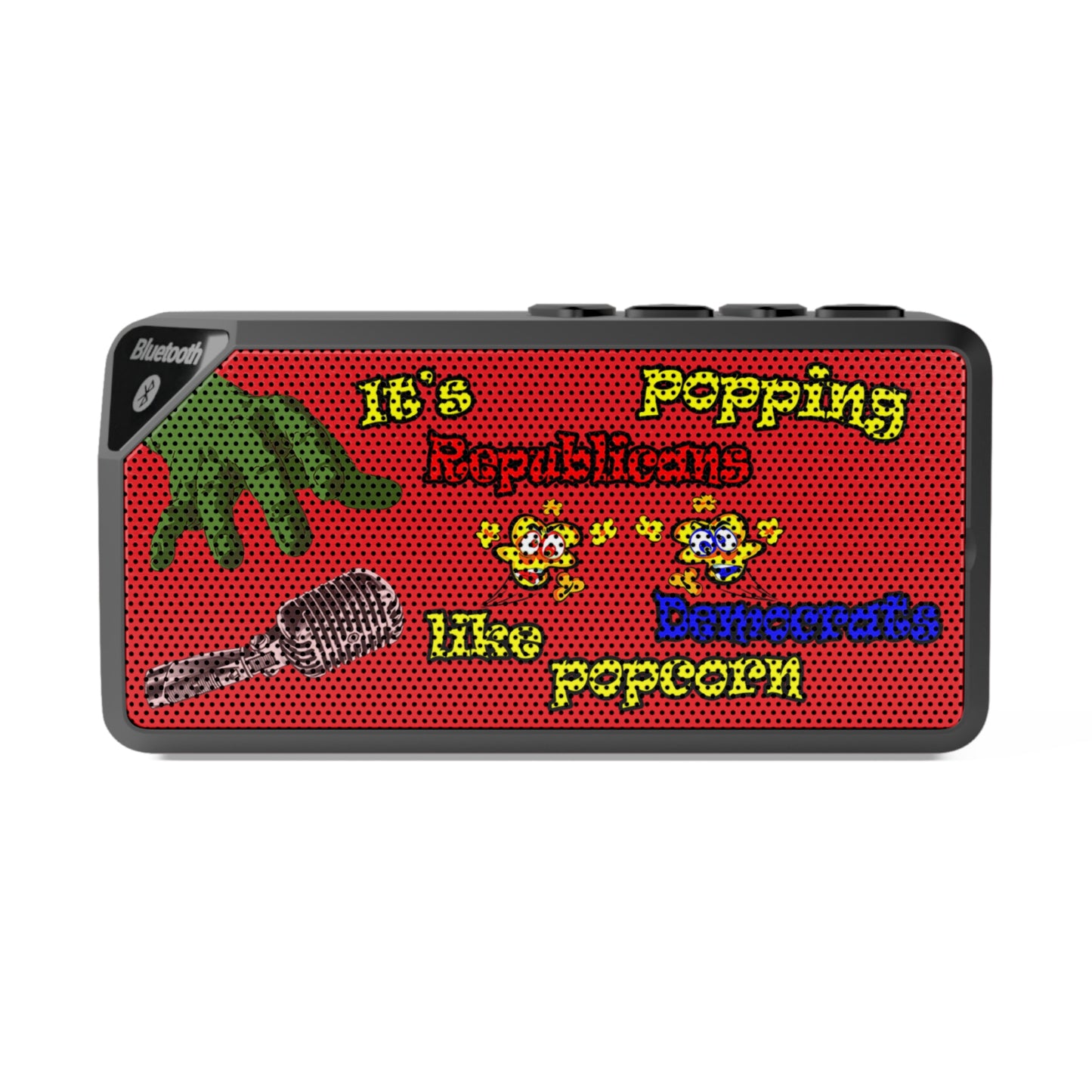 popping like popcorn - Jabba Bluetooth Speaker (red)