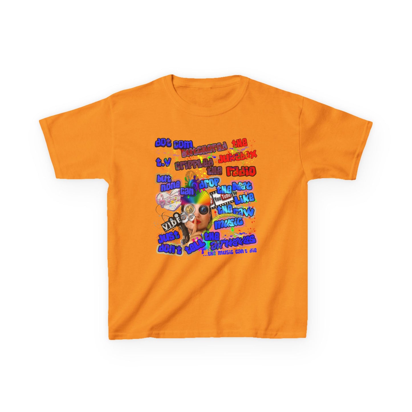 drop the beat - Kids Heavy Cotton™ Tee