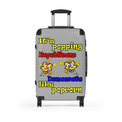 popping like popcorn - Suitcase (light grey)