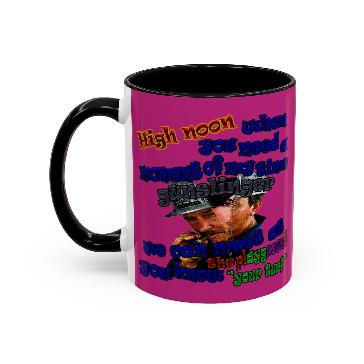 high noon - Accent Mug (pink)