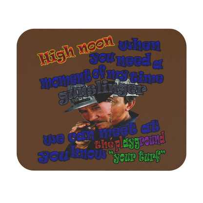 high noon - Mouse Pad (Rectangle) (brown)