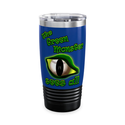 green monster - Ringneck Tumbler, 20oz (dark blue)