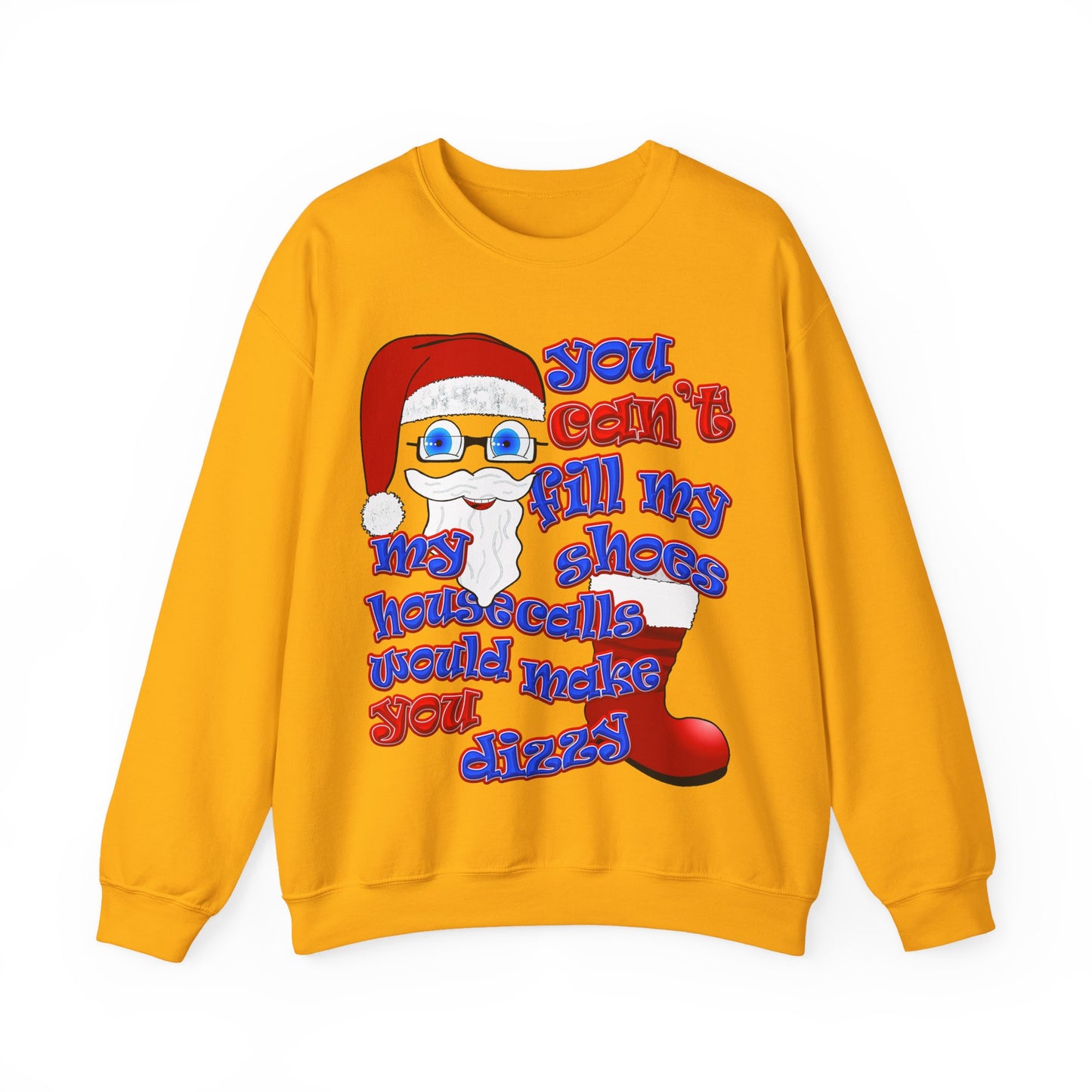 santa's shoes - Unisex Heavy Blend™ Crewneck Sweatshirt
