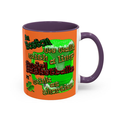 celtics logo - Accent Mug (crusta)