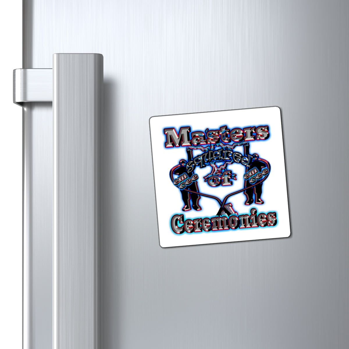 em cee squared - Magnets - (white)