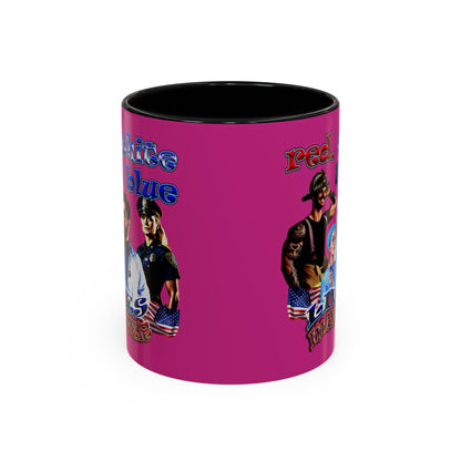rw&b lives matter - Accent Mug (pink)