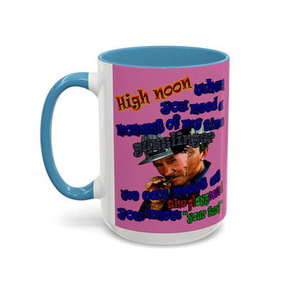 high noon - Accent Mug (light pink)