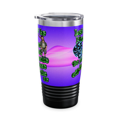 og - Ringneck Tumbler, 20oz (purple-pink wave)
