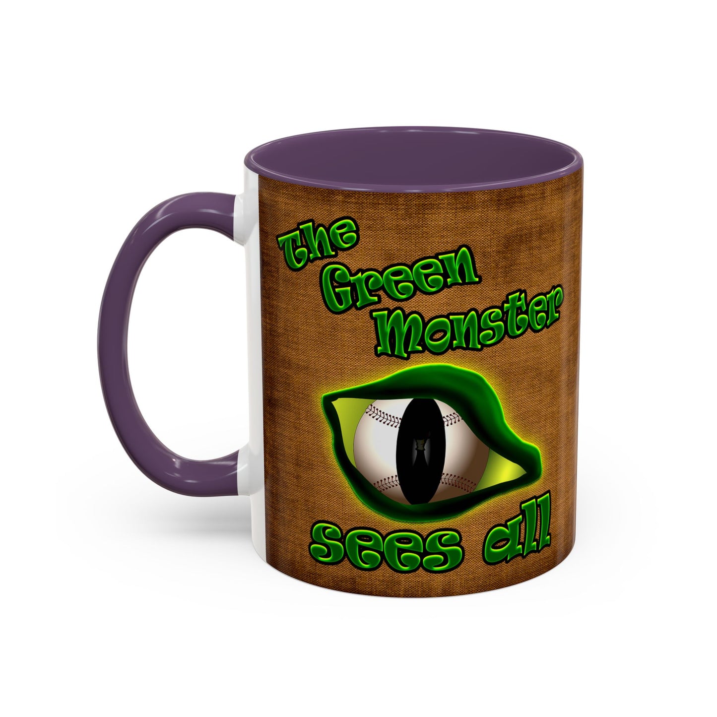 green monster - Accent Mug (brown papyrus)