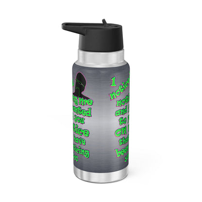 noticed you noticing - Gator Tumbler, 32oz  (brushed nickel)