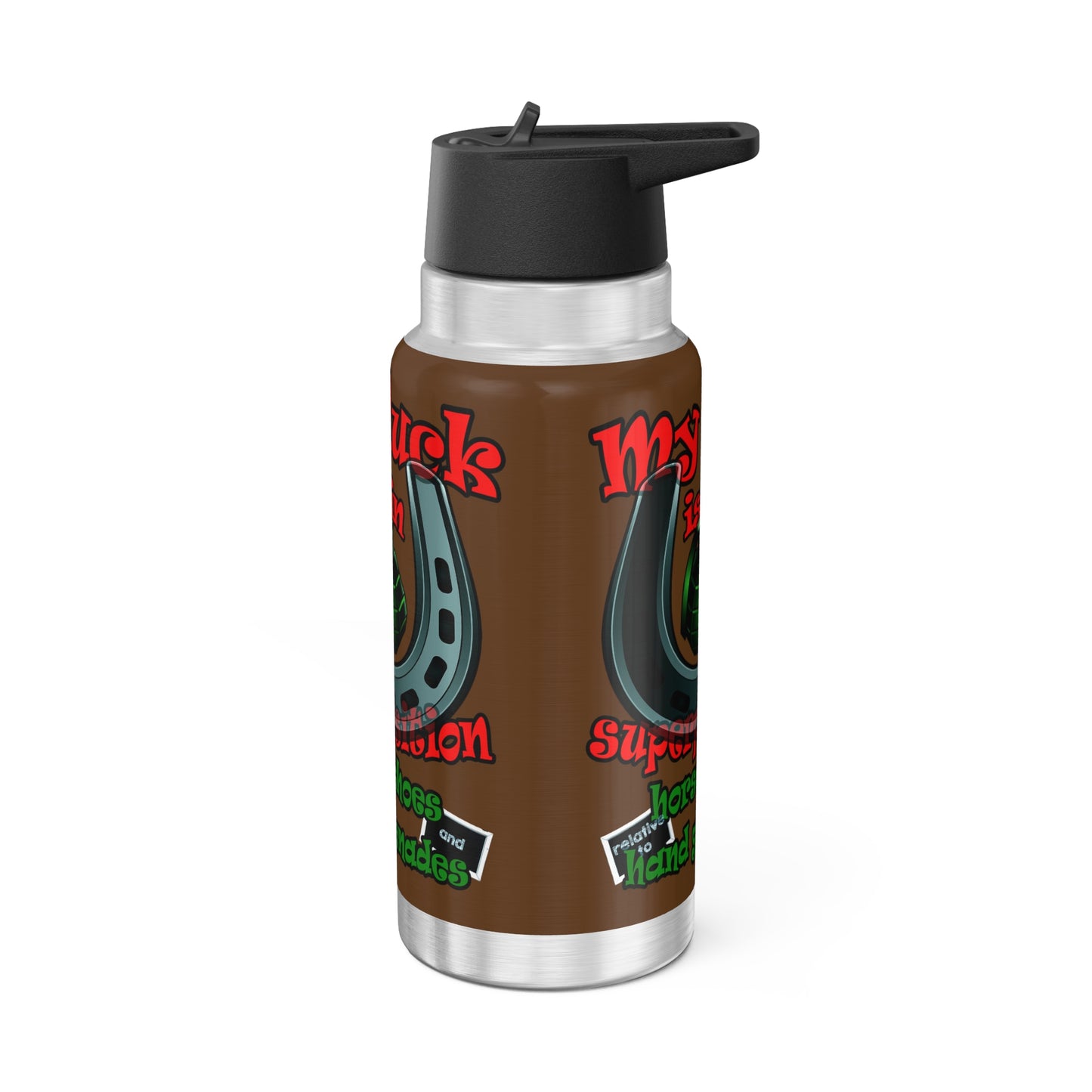 my luck - Gator Tumbler, 32oz (brown)