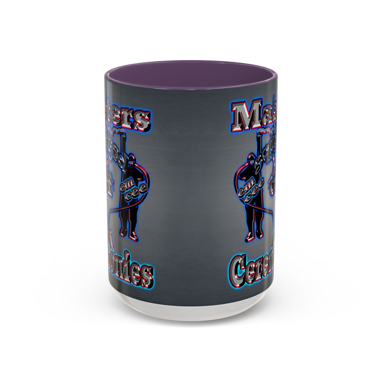 em cee squared - Accent Mug (grey-light grey)