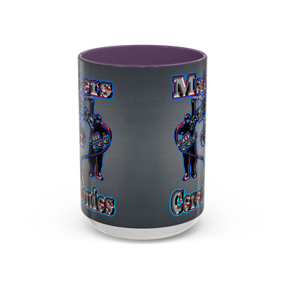 em cee squared - Accent Mug (grey-light grey)