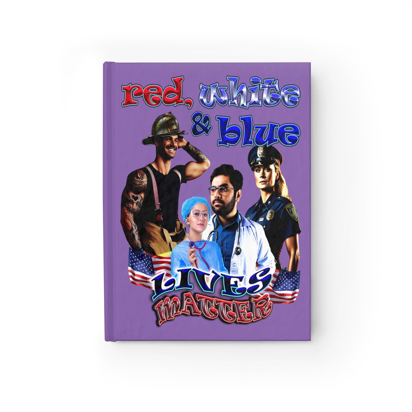rw&b lives matter - journal-blank (light purple)