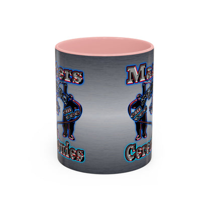 em cee squared - Accent Mug (brushed nickel)