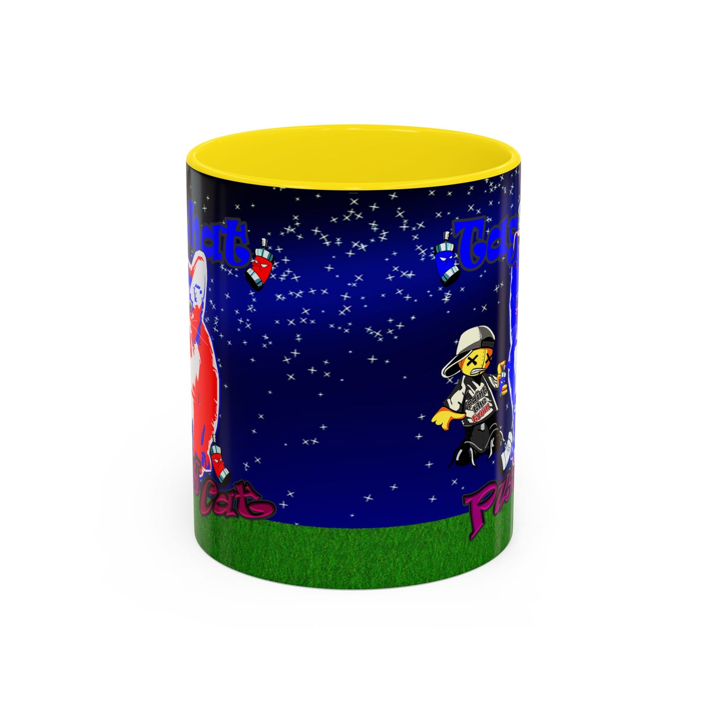 tag that - Accent Mug ('snoops' background)